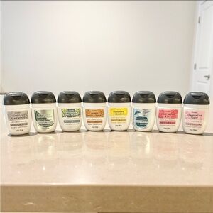 8 New Bath & Body Works PocketBac Hand Sanitizers Lot Bundle 1 oz Moisturizing
